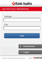 Mobile Screenshot of mobile.bankaustria.at